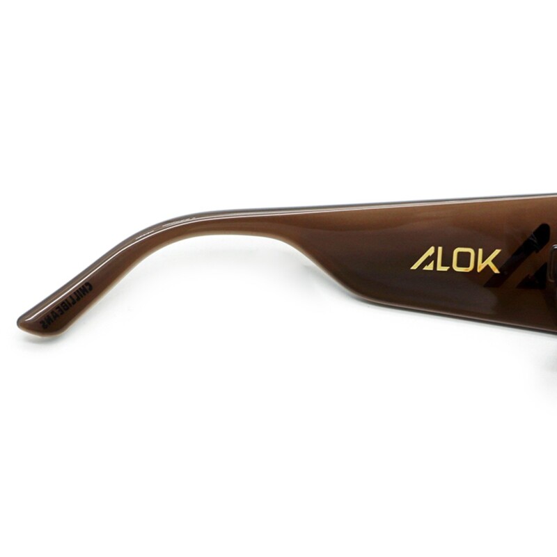 Lentes de Sol Chilli Beans Alok Unisex Marrón Oscuro