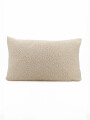 FUNDA DE ALMOHADON TEDDY NATURAL