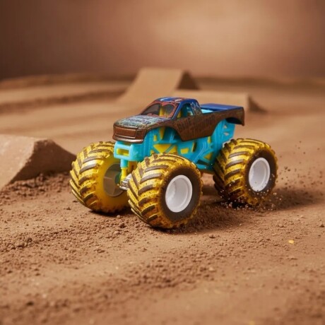 Vehiculo Monster Jam 58810 Cambio de Color 1:64 BLUE-THUNDER