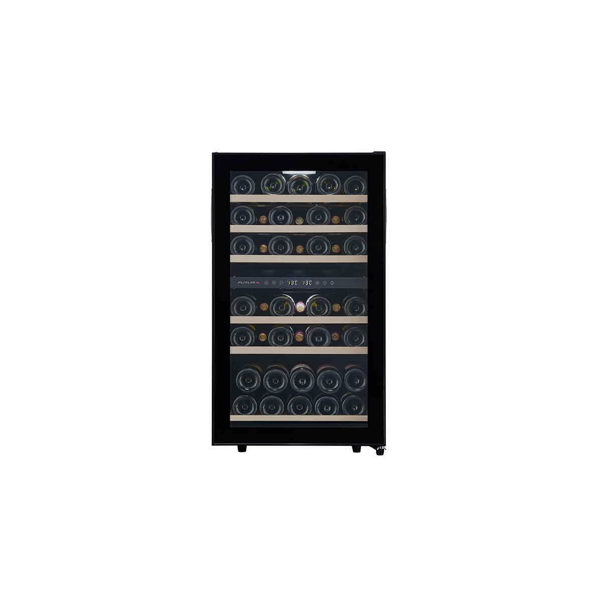 Enfriadora de vino Futura FUT-EV43N Vidrio Negro 
