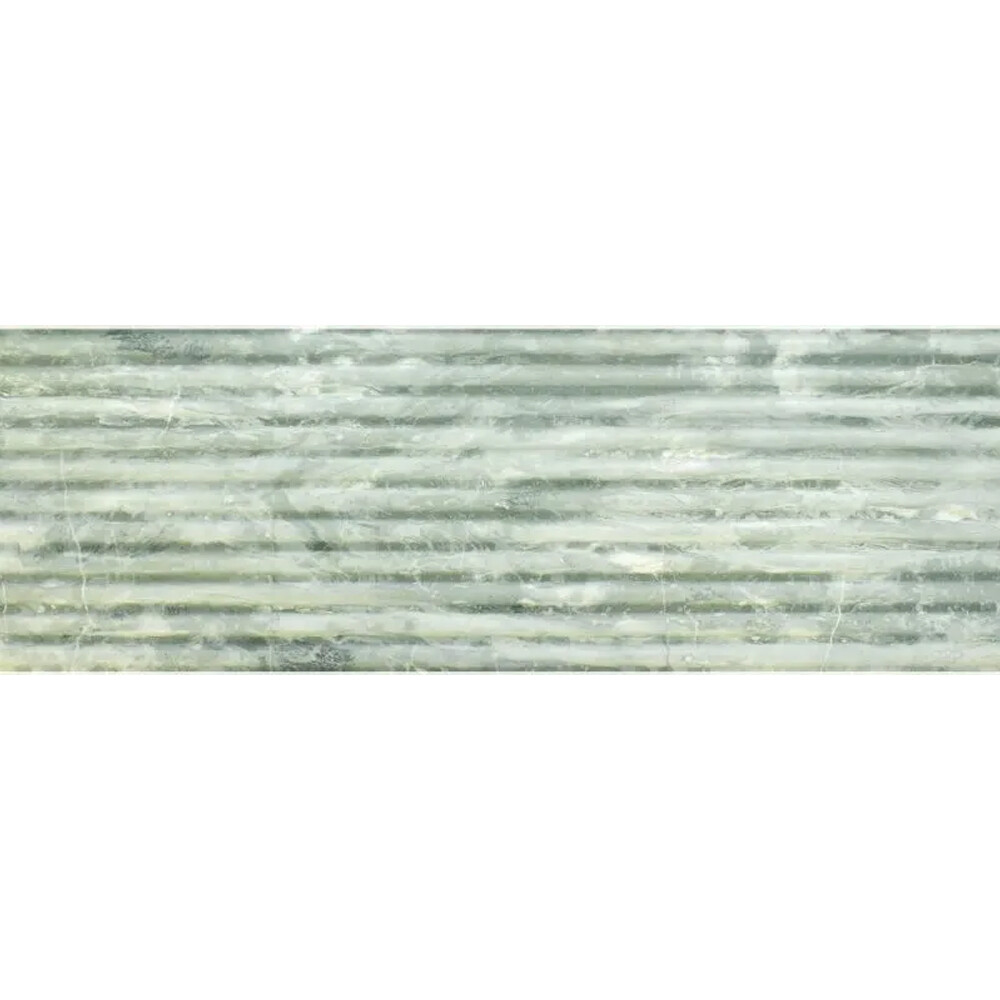 PORCELANATO FLUTED TRAVERTINO JUNGLE "A" 40X120 CM Porcelanato Fluted Travertino Jungle "a" 40x120 Cm