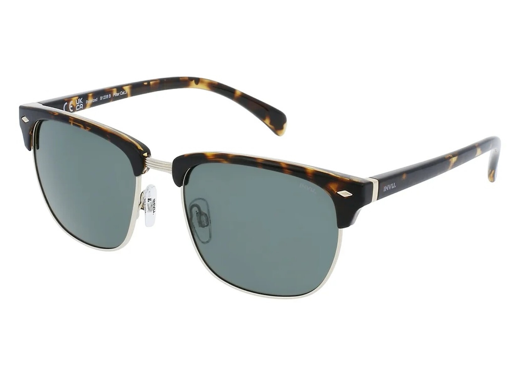 INVU B1208B Demi/Gold Polarized 