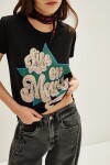 Remera Life On Mars Gris Oscuro