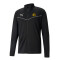 Campera Infantil Puma Peñarol Team Rise Tr.Poly Jkt Negro - Amarillo - Blanco