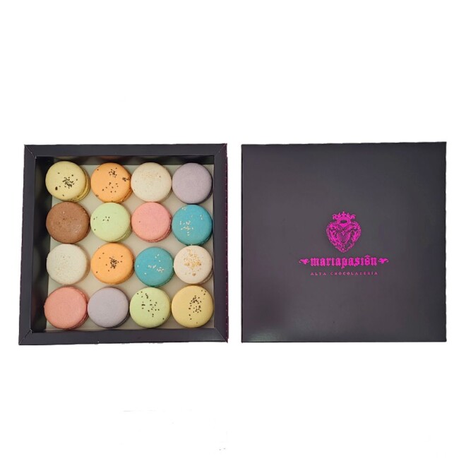 Macarons Caja x 16 Unidades - Surtidos Macarons Caja x 16 Unidades - Surtidos