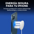 Cargador Qi Magnetico 15w Inalambrico Rapido Con Usb C Color Blanco