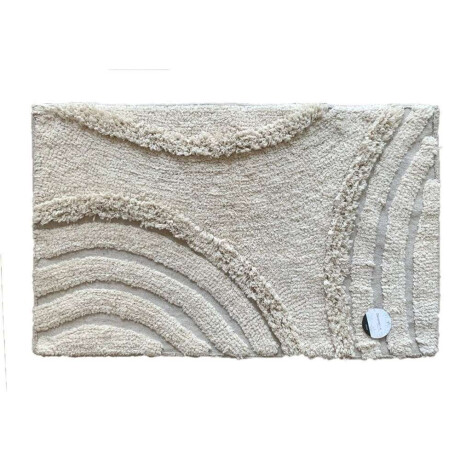 Alfombra Fleece C/Flecos 50X80Cm Circulos Alfombra Fleece C/Flecos 50X80Cm Circulos