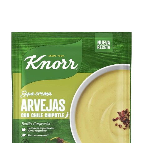 SOPA KNORR CREMA (01) ARVEJA C/CHILE SOBRE 64GRS SOPA KNORR CREMA (01) ARVEJA C/CHILE SOBRE 64GRS