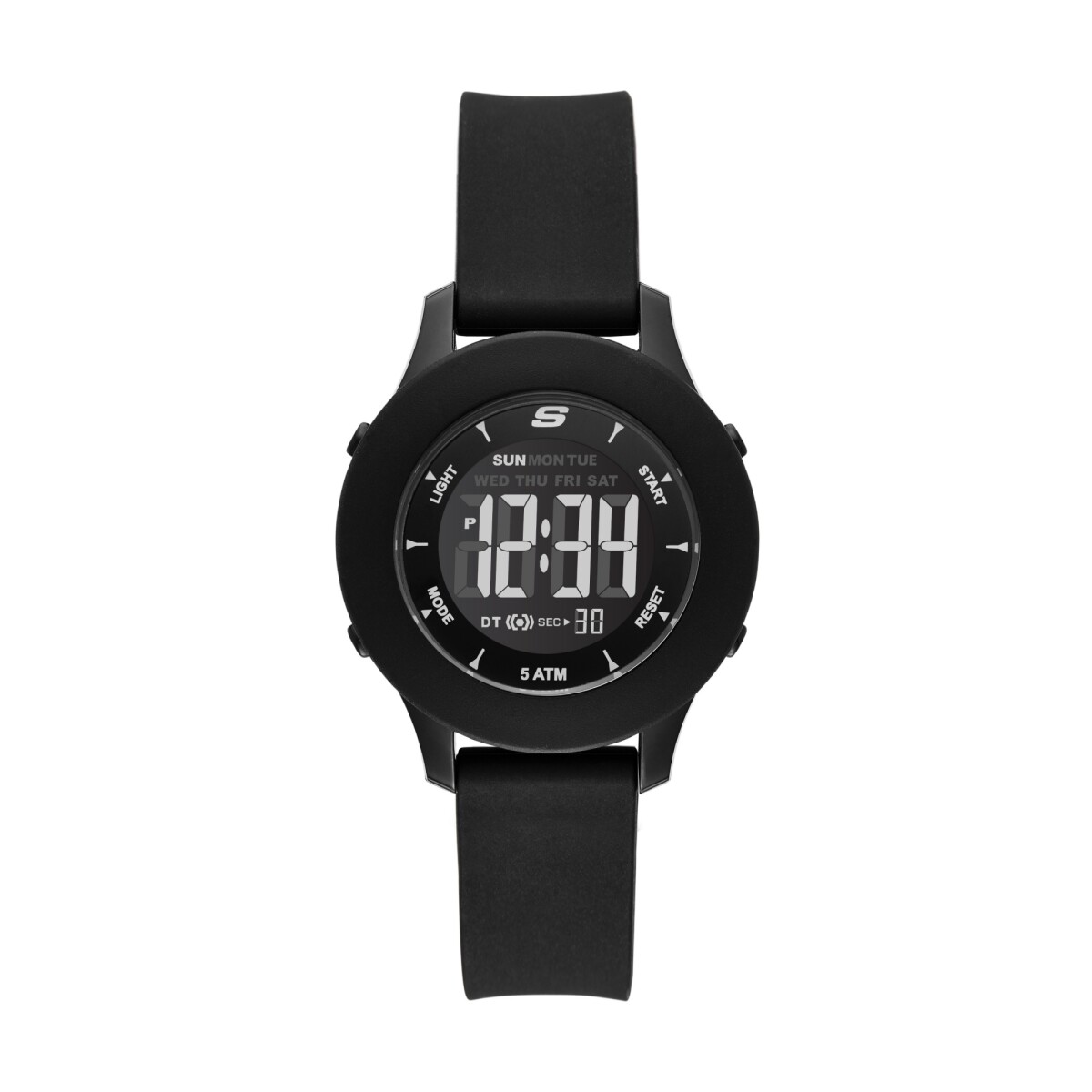 Reloj Skechers Clasico Silicona Negro 