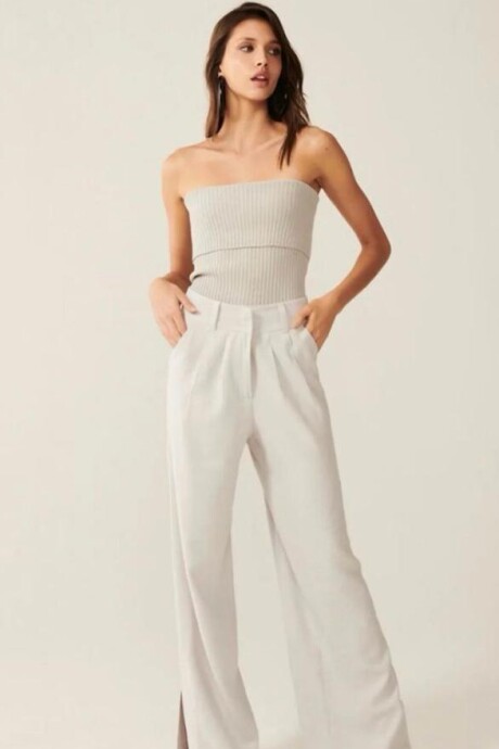 Pantalón Marcelle Off White