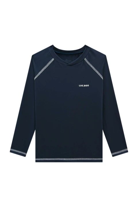 Camiseta Con Protección UV50+ Negro Camiseta Con Protección UV50+ Negro