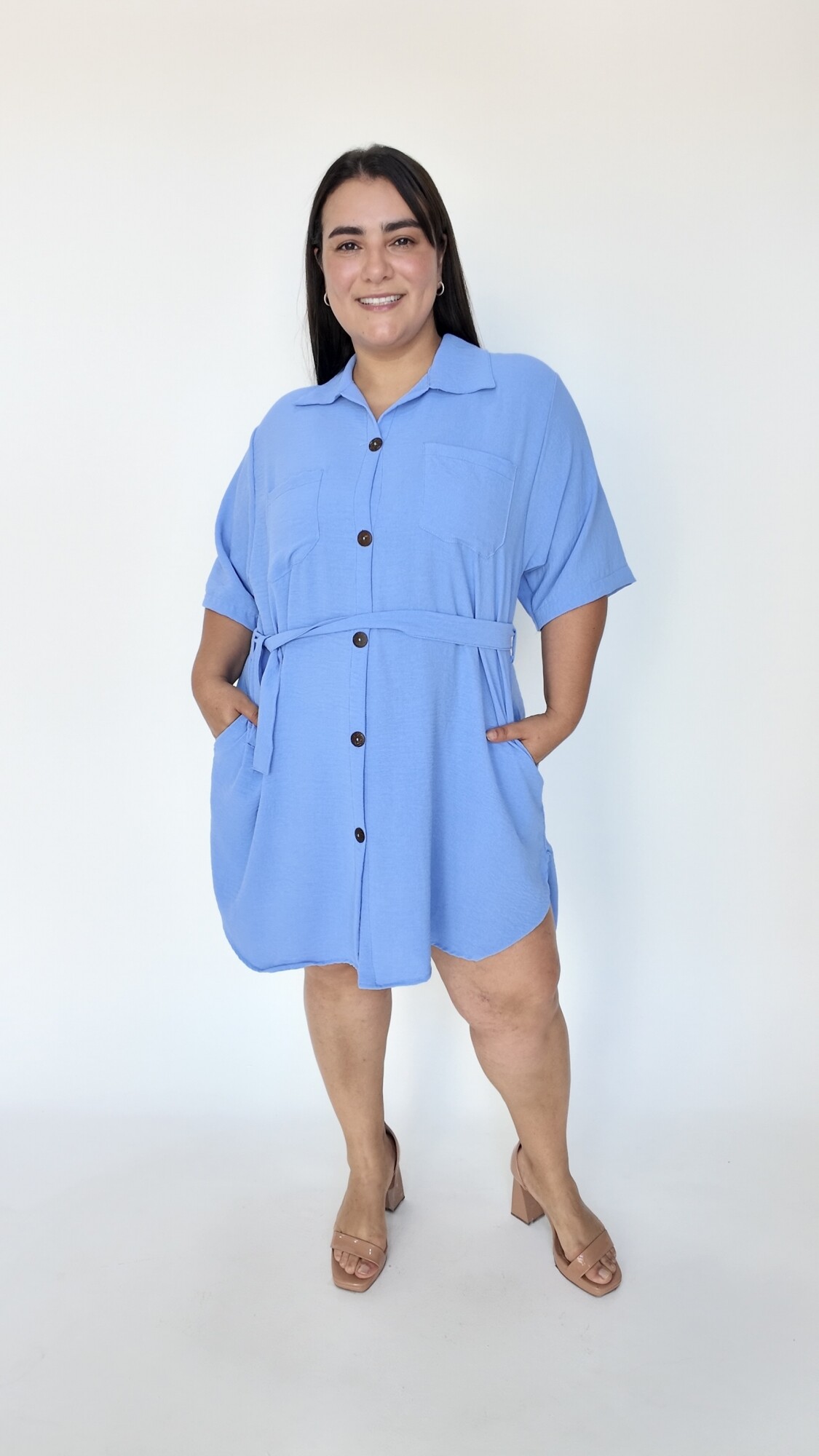 Vestido Mirlu Celeste