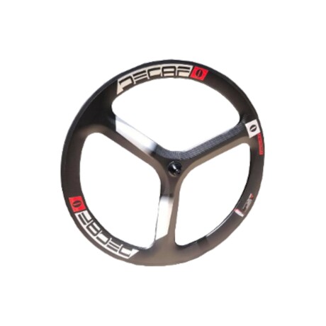 Java - Rueda 3 Rayos - Carbono Decaf - Pista / Ruta. 700C 001