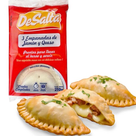 Empadas DeSalta Jamon y Queso X3 Empadas DeSalta Jamon y Queso X3