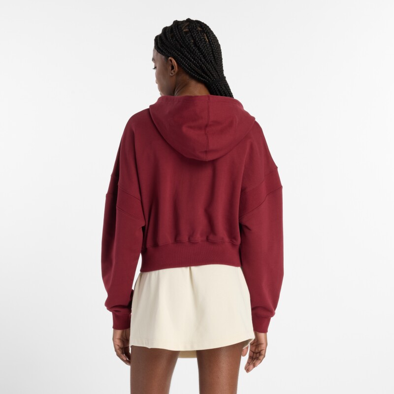 Campera New Balance de dama - WJ51506MHB RED