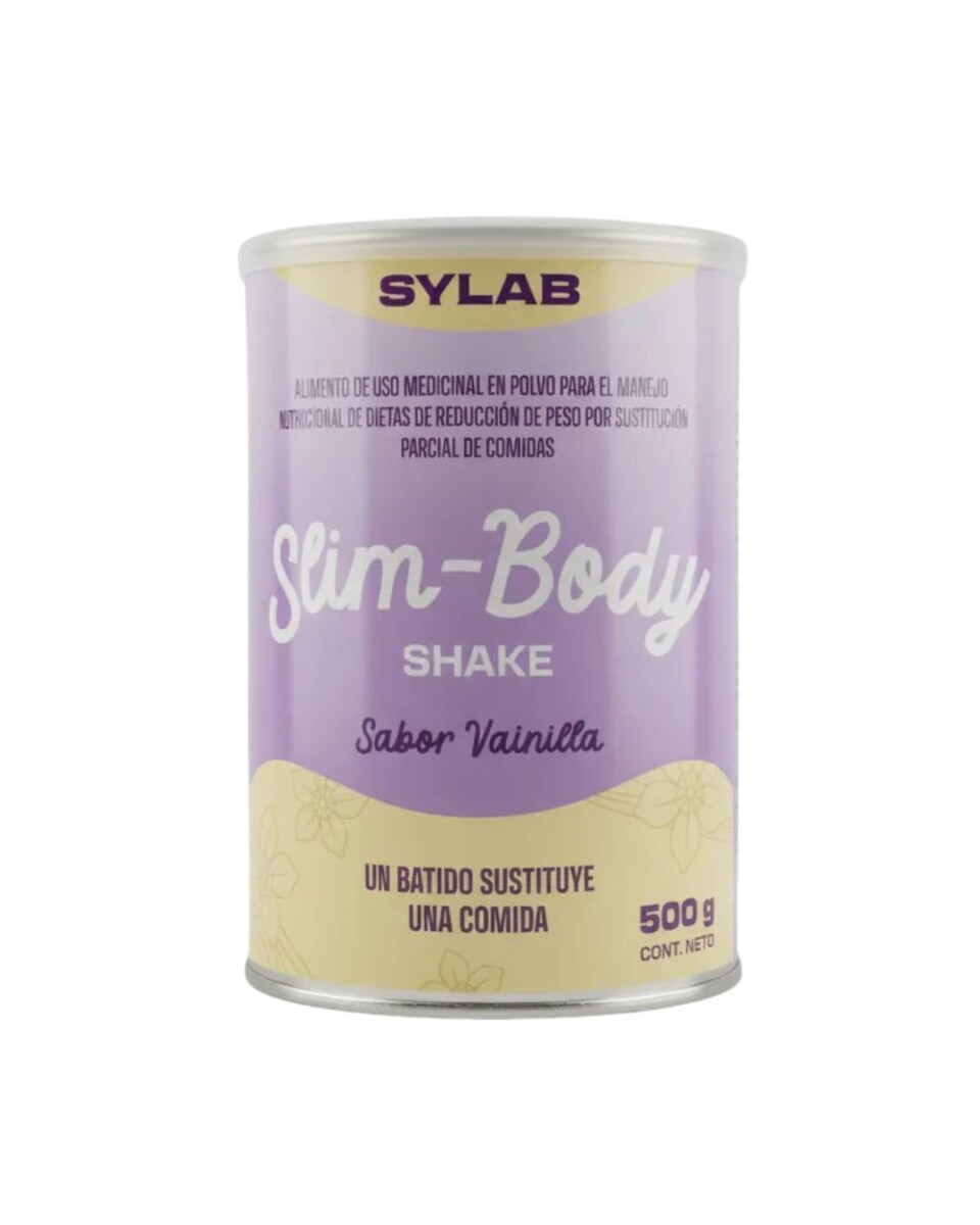 Slim Body Shake 500g SYLAB - Sabor Vainilla 