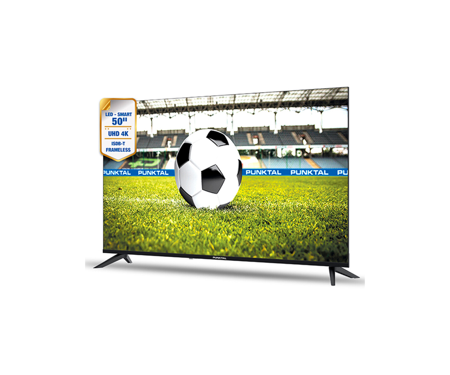 Smart TV Punktal 50 Pulgadas Sin Marco UHD 4K LED Audio Dolby 