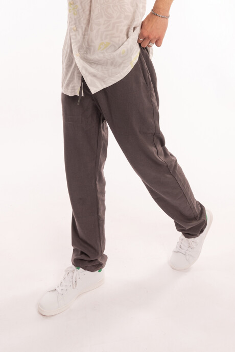 Pantalon jogger lino Pantalon jogger lino