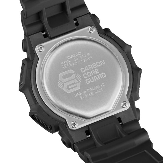 Reloj CASIO G-SHOCK GD010-1DR Resina Negro Esfera 52mm 0