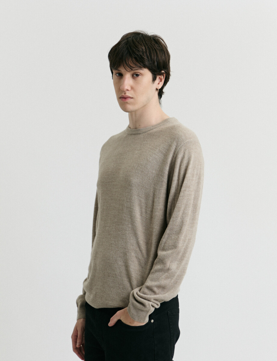 470413 SWEATER HARRINGTON URBAN Beige Melange