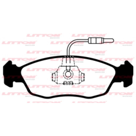 PASTILLAS DE FRENO CITROEN - PEUGEOT 306-106 95- (SYL1322) LITTON PASTILLAS DE FRENO CITROEN - PEUGEOT 306-106 95- (SYL1322) LITTON