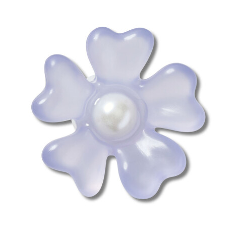 Jibbitz Lavender Matte Pearl Flower Multicolor