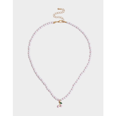 Collares Infantiles Con perlas Dorado