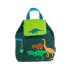 MOCHI.T.SJ Mochila Escolar Infantil De Tela 30x34cm Stephen Joseph - Dino Verde