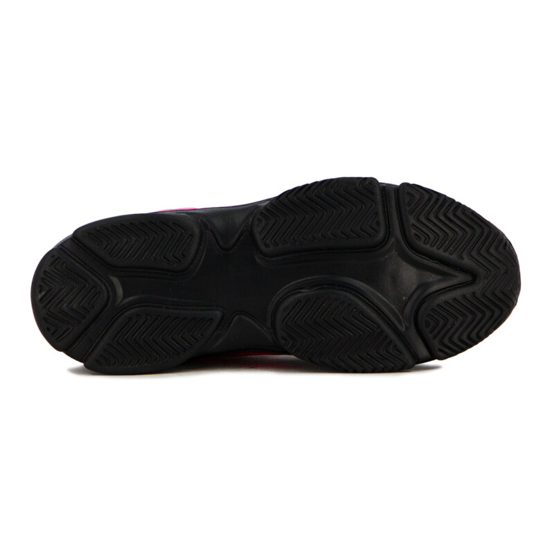 Championes Mujer Diadora Wimbledon Negro-Fucsia