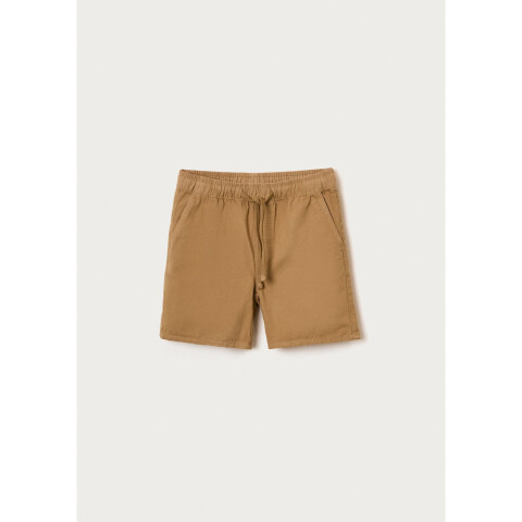 SHORTS MASC MARROM MEDIO