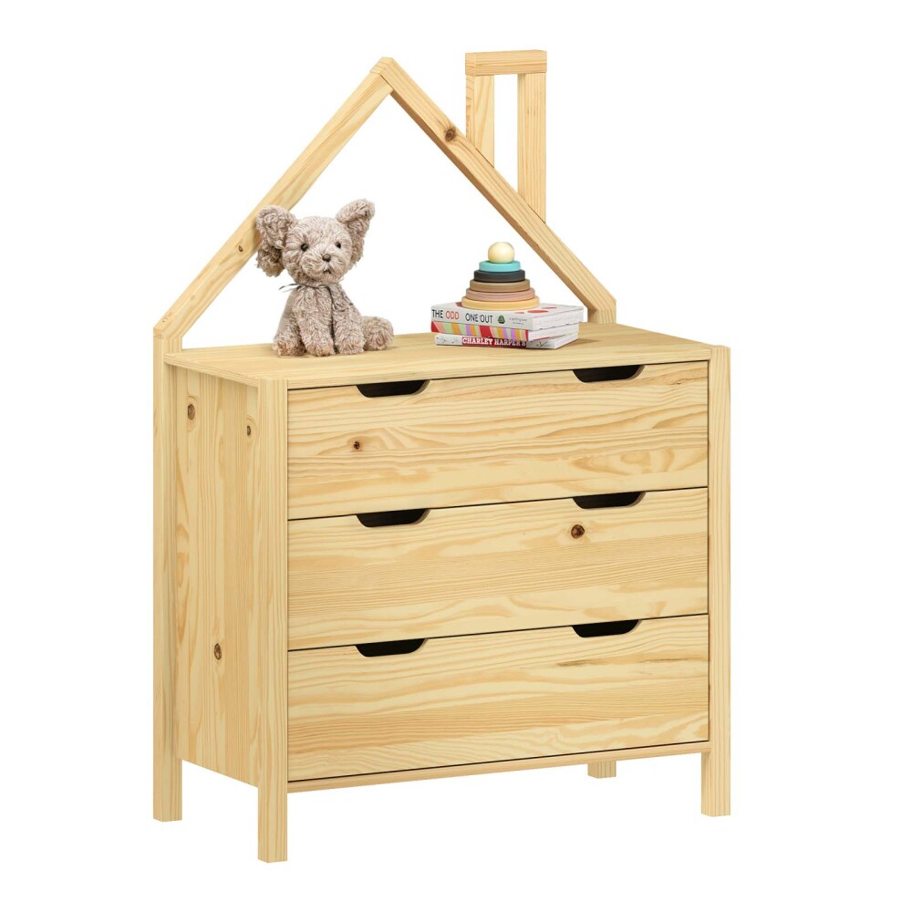 CÓMODA MADERA NATURAL-BEIGE FOREST