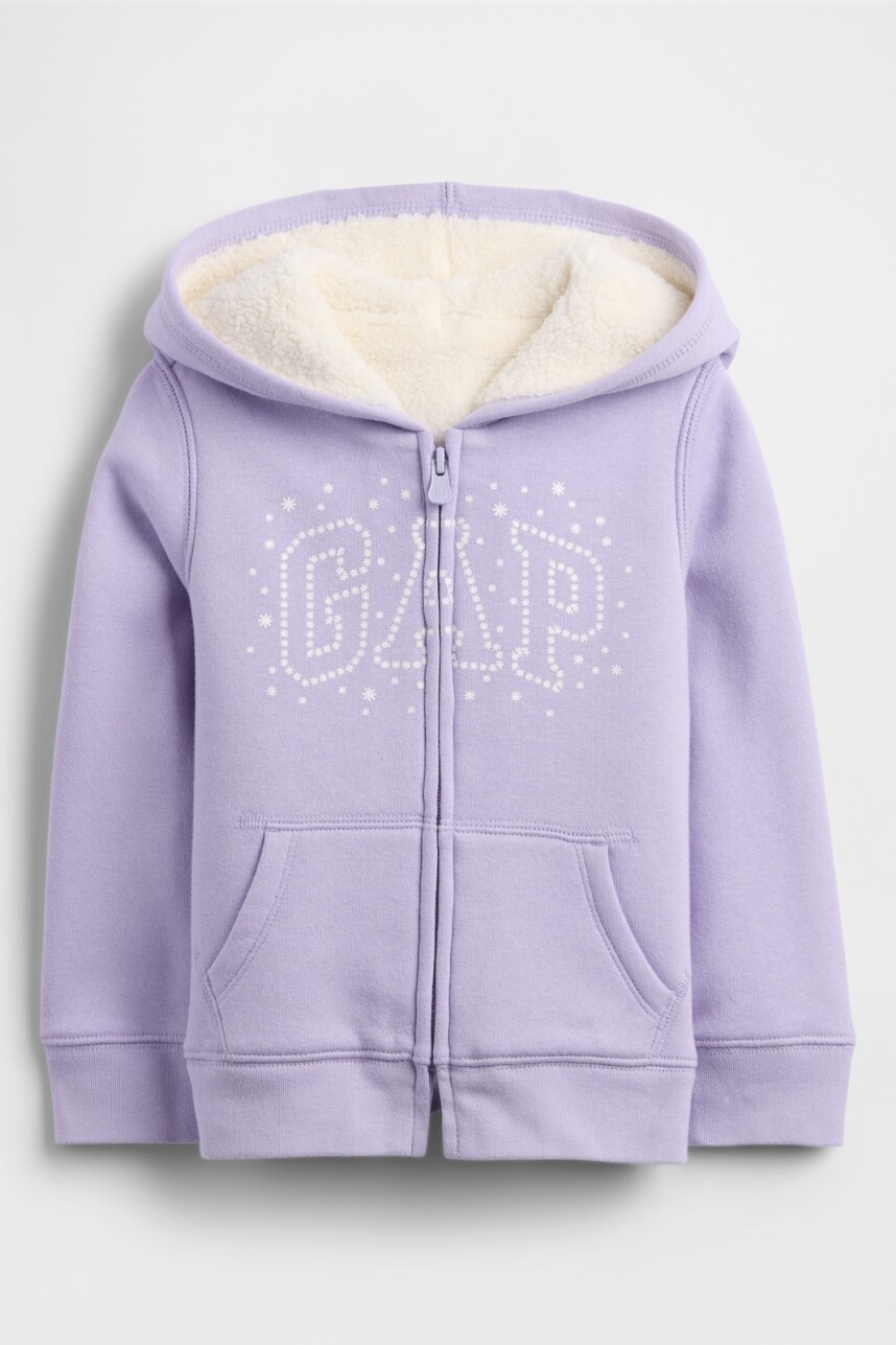 Canguro Logo Gap Con Corderito Toddler Niña Orchid 207