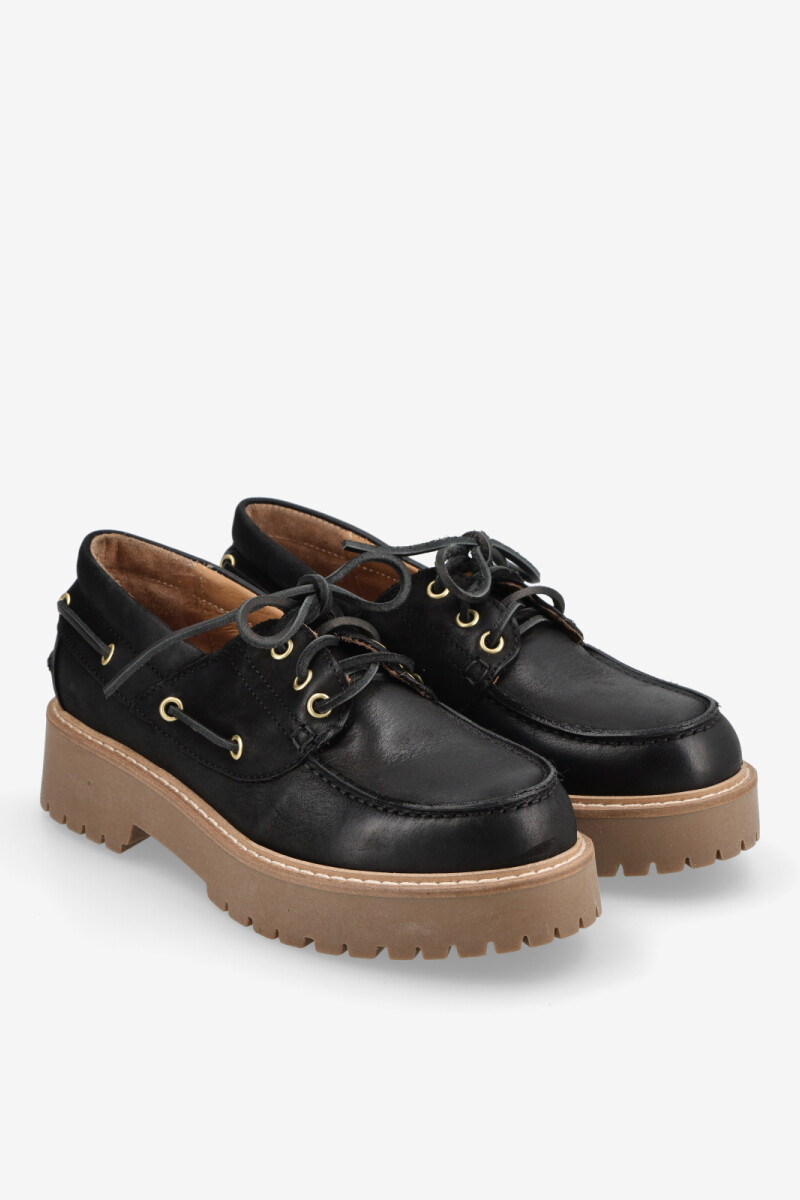 ZAPATO NAUTICO Negro