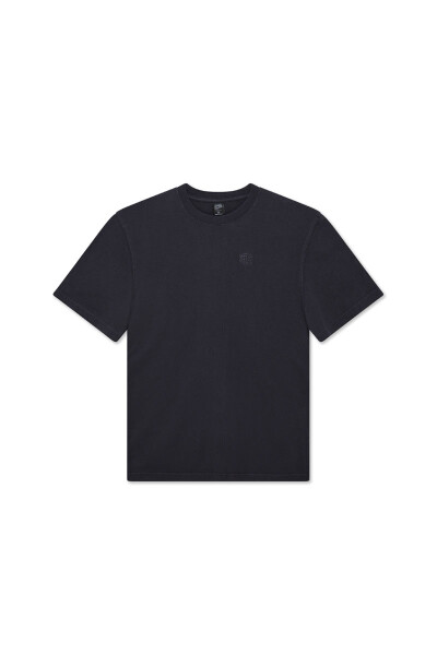 Shield Garment Dyed Tee Negro