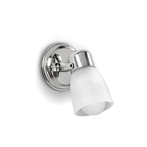 APLIQUE 1 LUZ C/TULIPA BELEN PLATA E27 APLIQUE 1 LUZ C/TULIPA BELEN PLATA E27