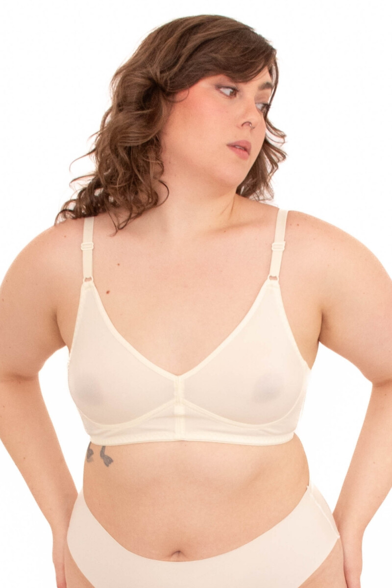 Soutien sin costura Maggie - Blanco 