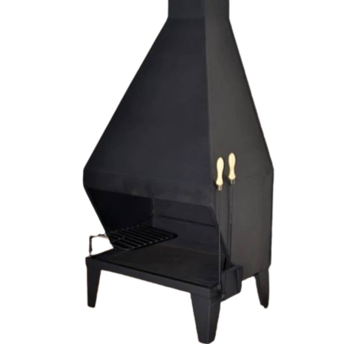 ESTUFA CHAPA PLANA 0.70 X 0.50 X 1.37 20X20CM 1.2MM ESPESOR LM ++ - N/a 