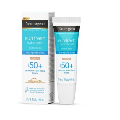 Protector Solar Neutrogena Sun Fresh Con Color 40 Ml. Protector Solar Neutrogena Sun Fresh Con Color 40 Ml.