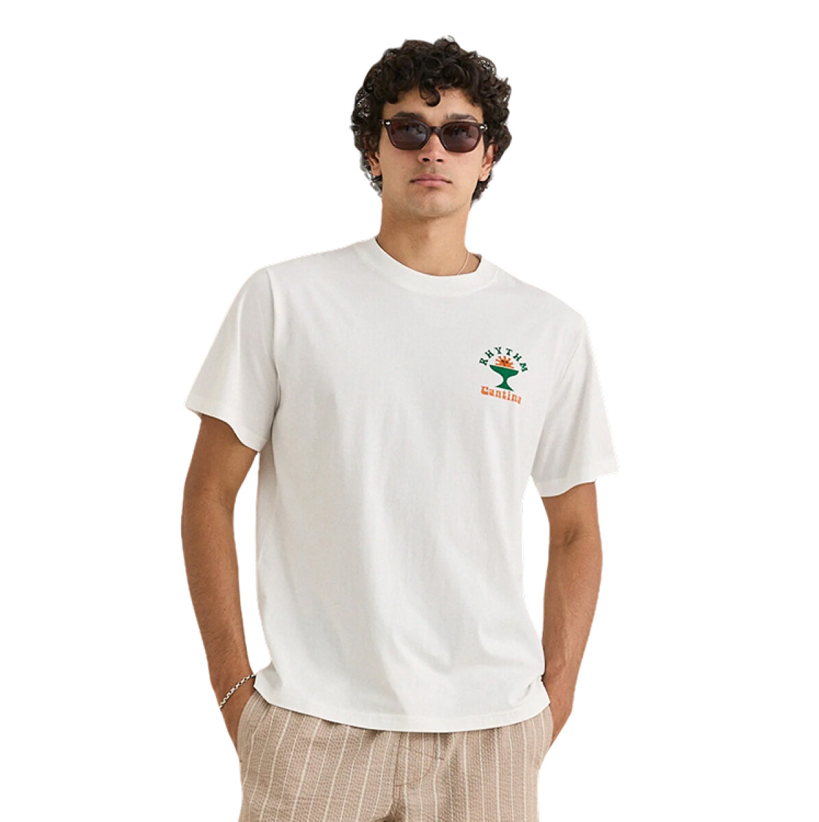 Remera Rhythm Cantina - Blanco 