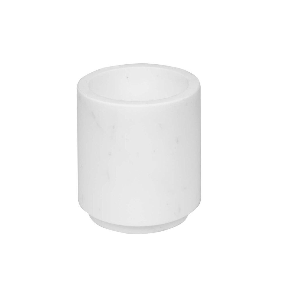 VASO DE BAÑO MARMOL BLANCO JAZZ