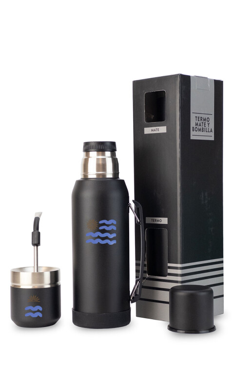 KIT MATERO ATOMIC URUGUAY NEGRO