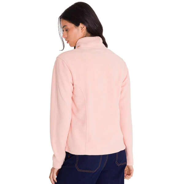 W MICROFLEECE FULL ZIP - CAT ROSA