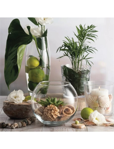 FLORERO PECERA Ø 31 CM H 24CM CRISA FLORERO PECERA Ø 31 CM H 24CM CRISA