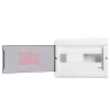 TABLERO EMB. PLASTICO DIN 12TM TRANSPARENTE TABLERO EMB. PLASTICO DIN 12TM TRANSPARENTE