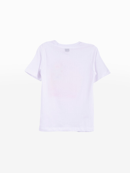REMERA POLA BLANCO
