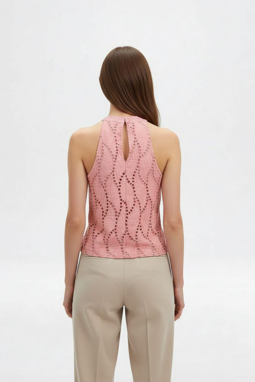 Musculosa Zami Rosa Oscuro