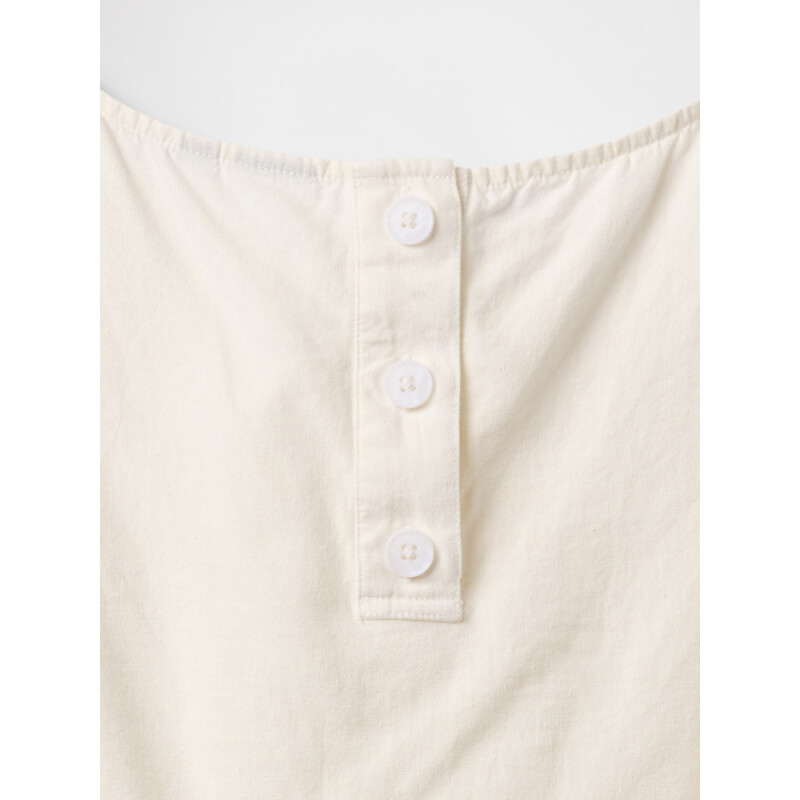 SL SHELL TANK - LINEN NEW OFF WHITE