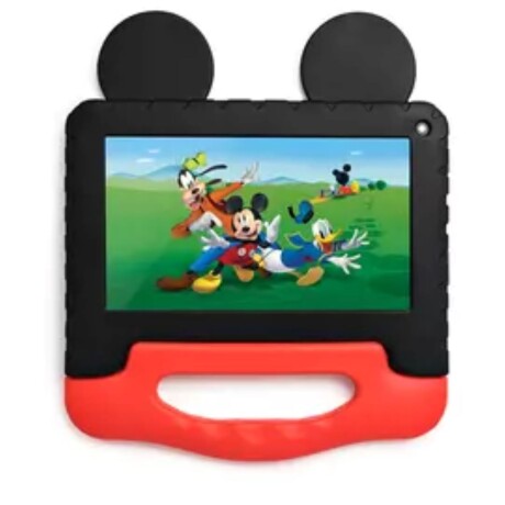 Tablet Kids Mickey 7 Wifi 2/32GB Multilaser NB604 NEGRO-ROJO