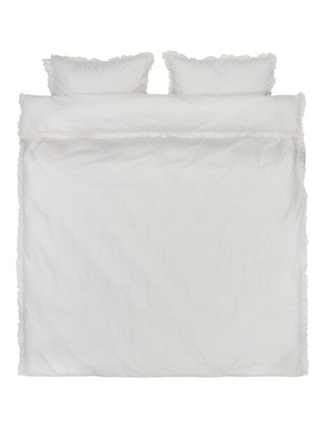 Juego funda nórdica ELMA 260x240 blanco Juego funda nórdica ELMA 260x240 blanco