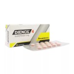 DIENCIL 4 MG. CJ X 15 COMP. única